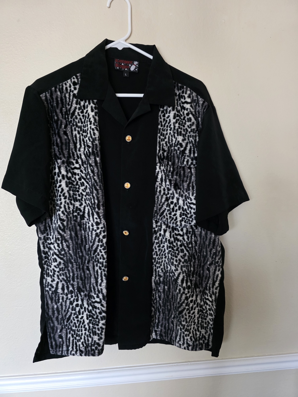 Tattooed Kingpin vintage-style rockabilly bowling shirt